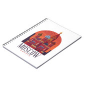 Moskou Rusland Kremlin Skyline Notitieboek (Linkerzijde)