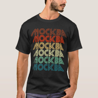 Moskou Rusland Russische Pride Retro Design G T-shirt