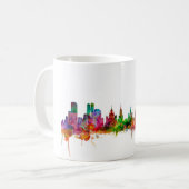 Moskou Rusland Skyline Koffiemok (Voorkant links)