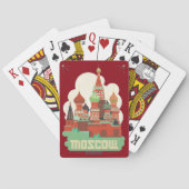 Moskou Rusland Speelkaarten (Achterkant)