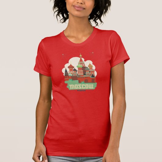 Moskou Rusland T-shirt (Voorkant)