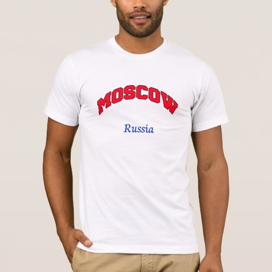Moskou Rusland T-Shirt (Voorkant)