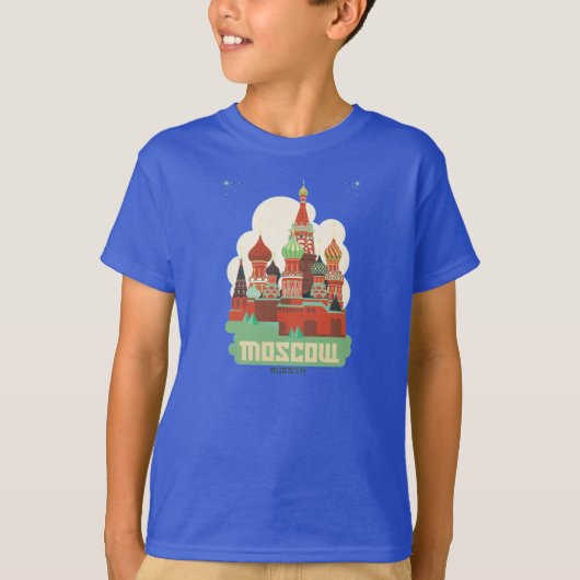 Moskou Rusland T-shirt (Voorkant)
