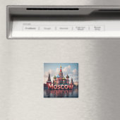 🧲 Moskou Rusland Vakantieherinnering 🇷🇺 Magneet (Insitu (Vaatwasser))