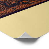 Moskou, Rusland Vintage Travel Poster (Hoek)