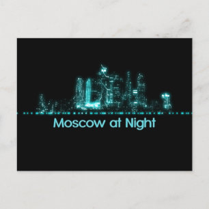 Moskou Skyline Briefkaart