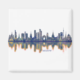 Moskou Skyline Magneet