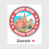 Moskou Sticker (Vel)