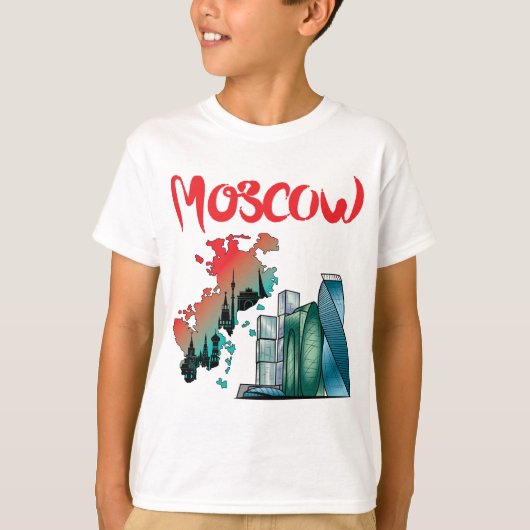 Moskou T-shirt (Voorkant)