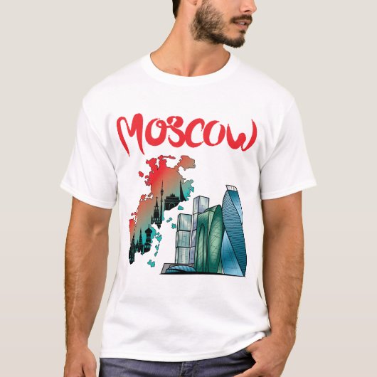 Moskou T-shirt (Voorkant)
