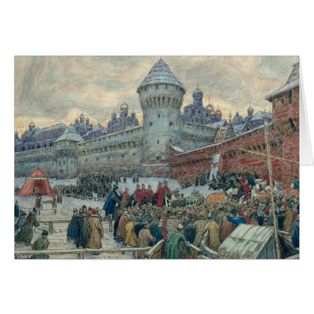Moskou, vertrek na een gevecht (Voorkant Horizontaal)