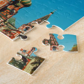 Moskouse City Kremlin Moskva Landscape Architectur Legpuzzel (Zijkant)