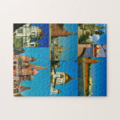 Moskouse City Kremlin Moskva Landscape Architectur Legpuzzel (Horizontaal)