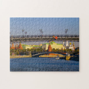 Moskouse City Kremlin Moskva Landscape Architectur Legpuzzel