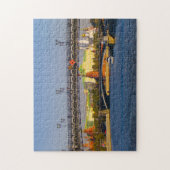 Moskouse City Kremlin Moskva Landscape Architectur Legpuzzel (Verticaal)