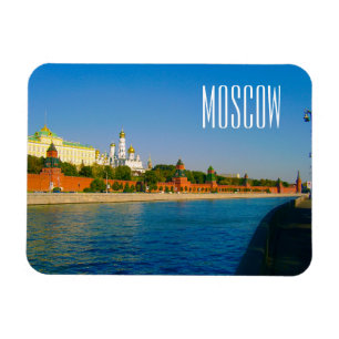 Moskouse City Kremlin Moskva Landscape Architectur Magneet