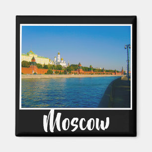 Moskouse City Kremlin Moskva Landscape Architectur Magneet