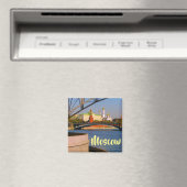 Moskouse City Kremlin Moskva Landscape Architectur Magneet (Insitu (Vaatwasser))