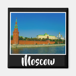 Moskouse City Kremlin Moskva Landscape Architectur Magneet