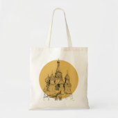 Moskouse kathedraal-Canvas tas (Voorkant)