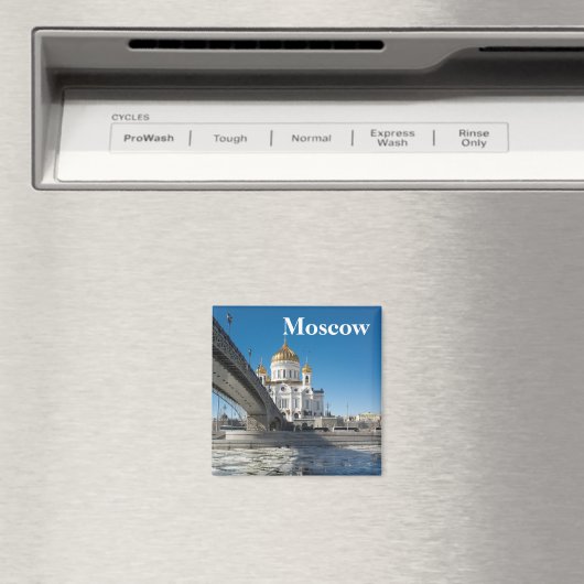 Moskouse kathedraal van Christus de Savior Magneet (Insitu (Vaatwasser))