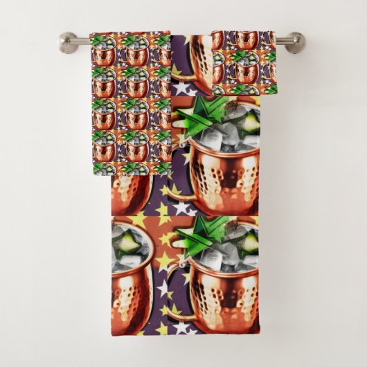 Moskouse Mule Bad Handdoek (Insitu)