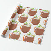 Moskouse Mule Cadeaupapier (Uitgerold)