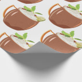 Moskouse Mule Cadeaupapier (Hoek)