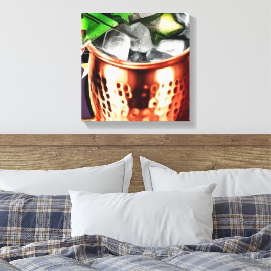 Moskouse Mule Canvas Afdruk (Insitu (Slaapkamer))