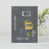 Moskouse Mule Kaart (Staand voorkant)