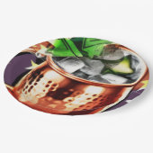 Moskouse Mule Papieren Bordje (Gekanteld)