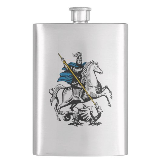Moskouse Russische vlag Flacon (Voorkant)