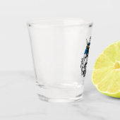 Moskouse Russische vlag Shot Glas (Links)