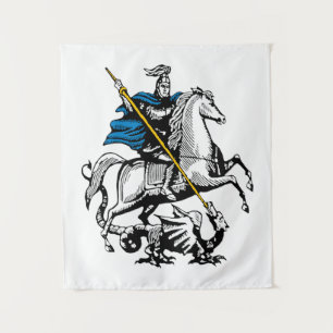 Moskouse Russische vlag Wandkleed
