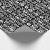 Moskouse stad St. Basil's Cathedraal Architecture  Cadeaupapier (Hoek)