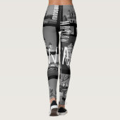 Moskouse stad St. Basil's Cathedraal Architecture  Leggings (Achterkant)