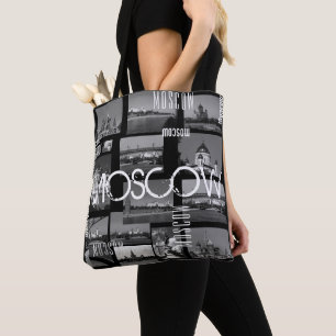Moskouse stad St. Basil's Cathedraal Architecture Tote Bag