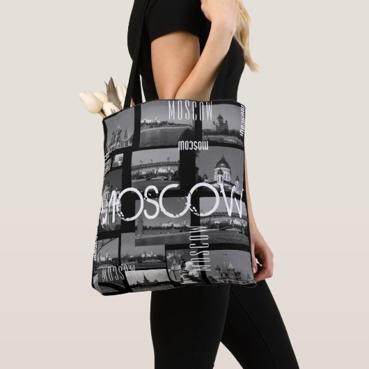 Moskouse stad St. Basil's Cathedraal Architecture Tote Bag (Dichtbij)