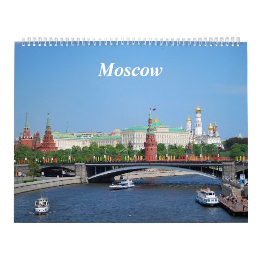 Moskouse wandkalender kalender (Hoes)