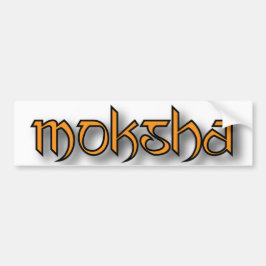Mosksha Car Bumber Sticker