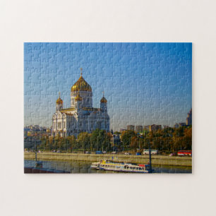 Moskva de Cathedraal van de stad Moskva Legpuzzel