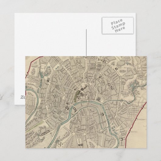 Moskvy Briefkaart (Voorkant / Achterkant)