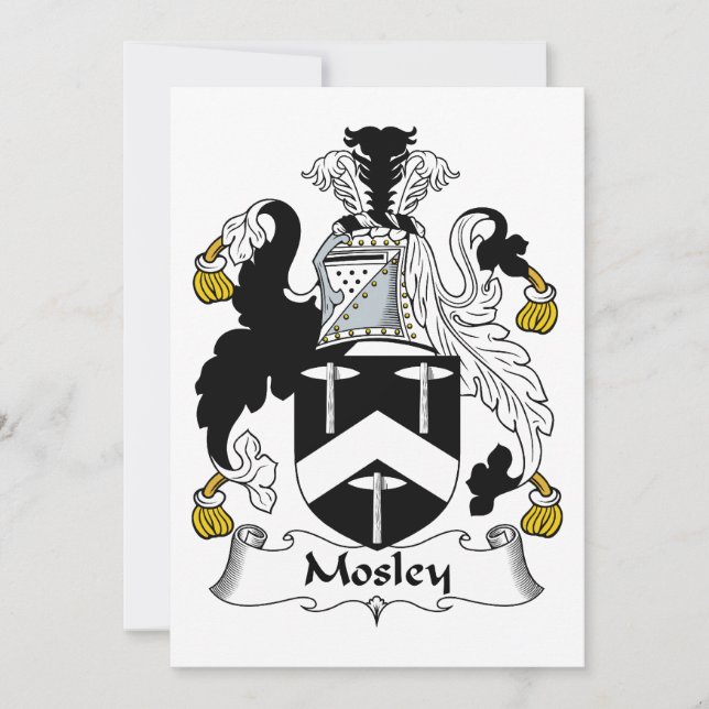 Mosley Family Crest (Voorkant)