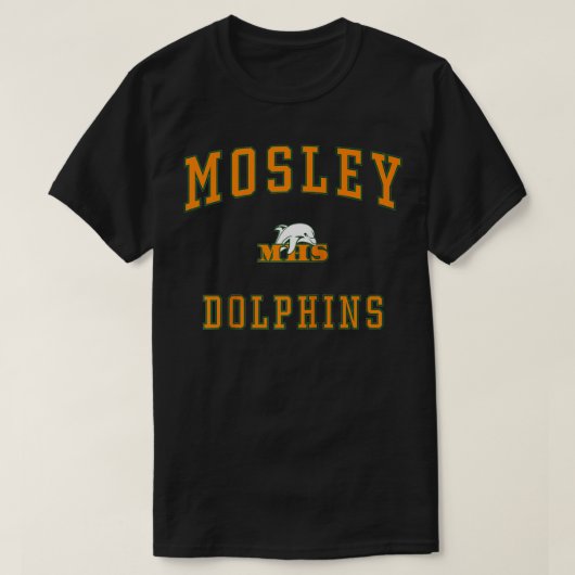 Mosley High School Dolphins T-shirt (Design voorkant)