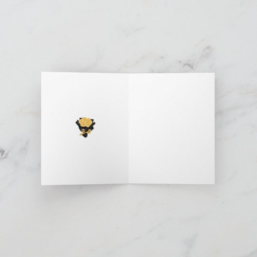 Moslim Afstuderen gefeliciteerd Kaart (Binnen)