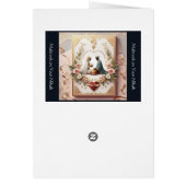 Moslim bruiloft Kaart (Achterkant)