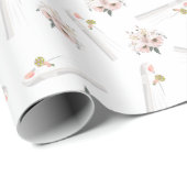 Moslim bruiloft Rozen & bruid inpakpapier (Rol Hoek)