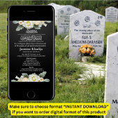 Moslim Dood Aankondiging Vrouw Janaza Gebed