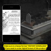 Moslim Dood Aankondiging Vrouw Janaza Gebed