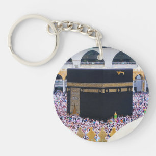 Moslim Hajj Mubarak Heilige Kaaba Mekka Saoedi-Ara Sleutelhanger
